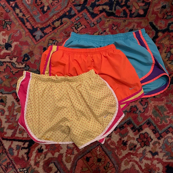 Nike Dri-Fit Running Shorts Lot (L) - 3 Pair - Picture 1 of 2